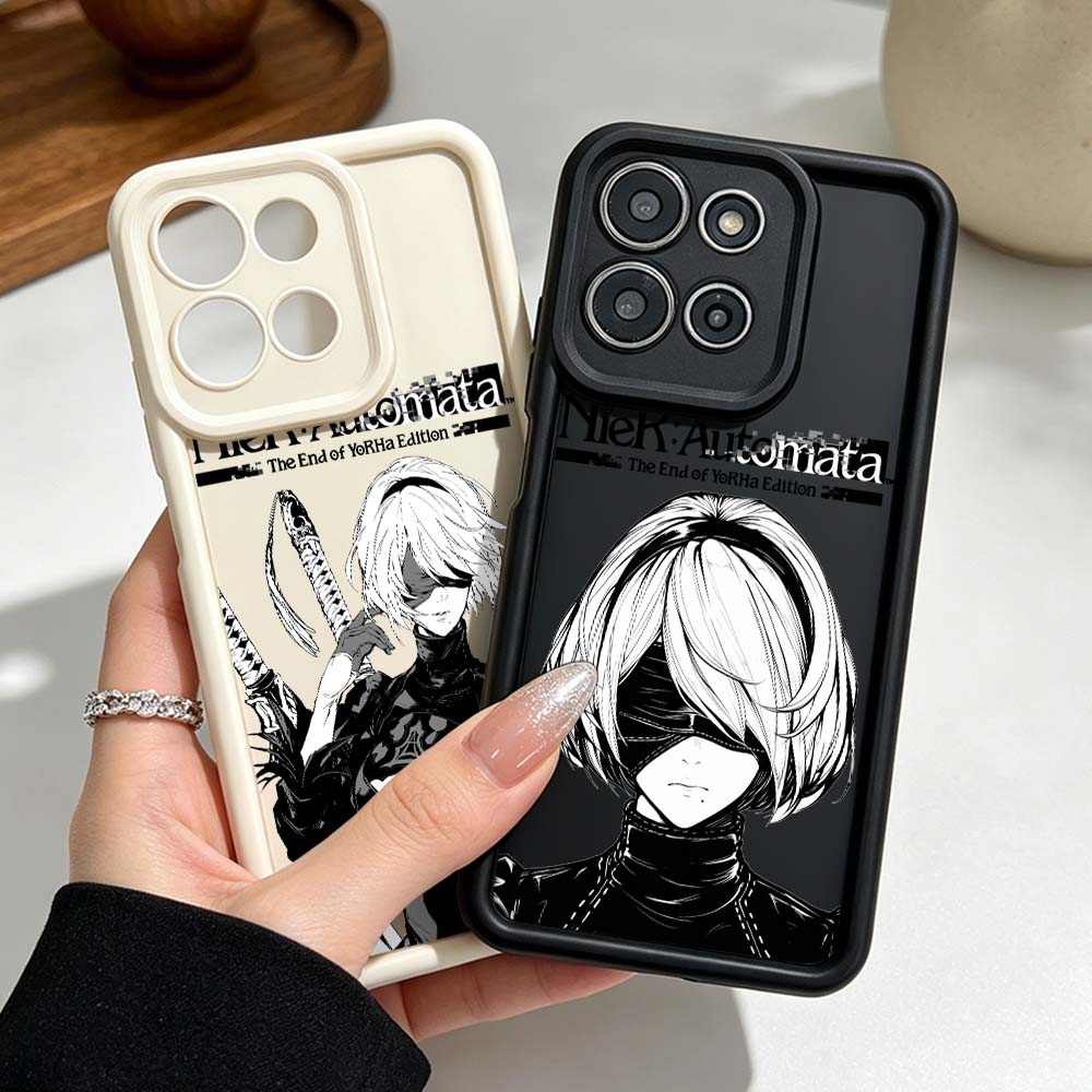 Phone Cases For Motorola - NieR Automataアニメスマホケース Motorola Moto G86 G85