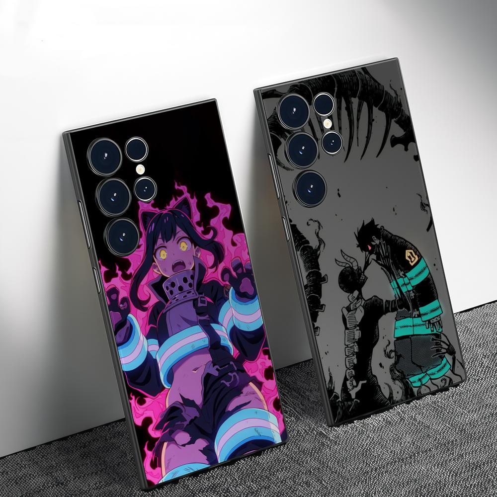 Phone Cases Samsung - アニメ F-ファイアーフォース電話ケースサムスンギャラクシー S26 S25 S24 S22