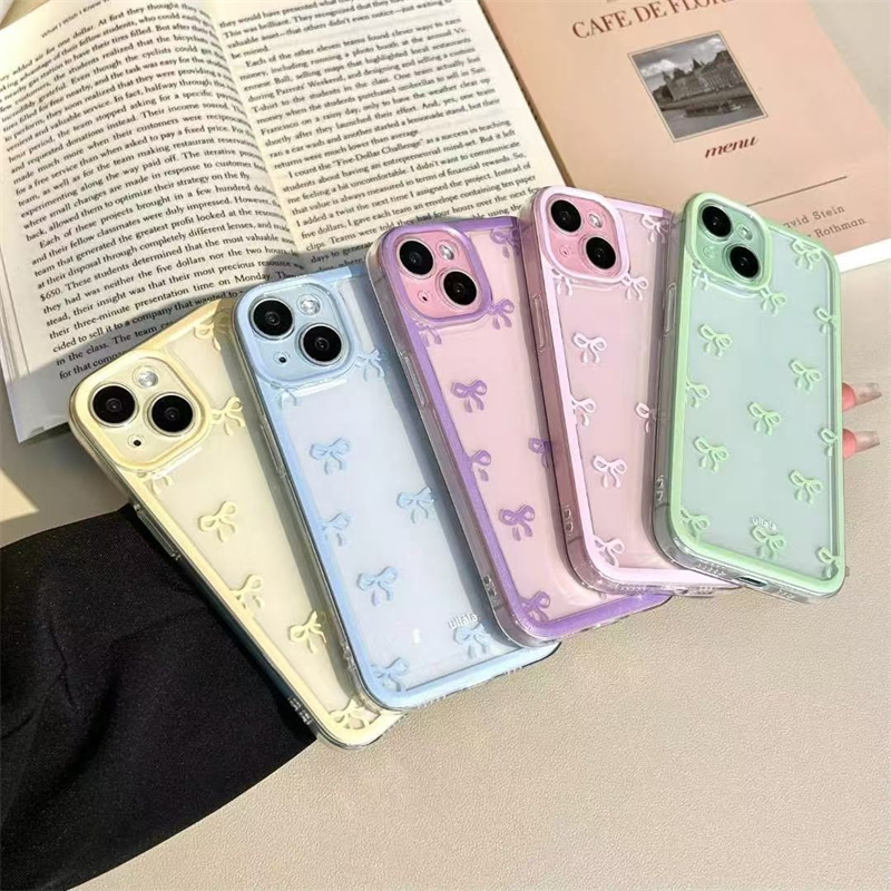 キャンディーカラーの蝶結びデザイン、iPhone 17 Ai - Phone Cases Pinterest のレビューと価格