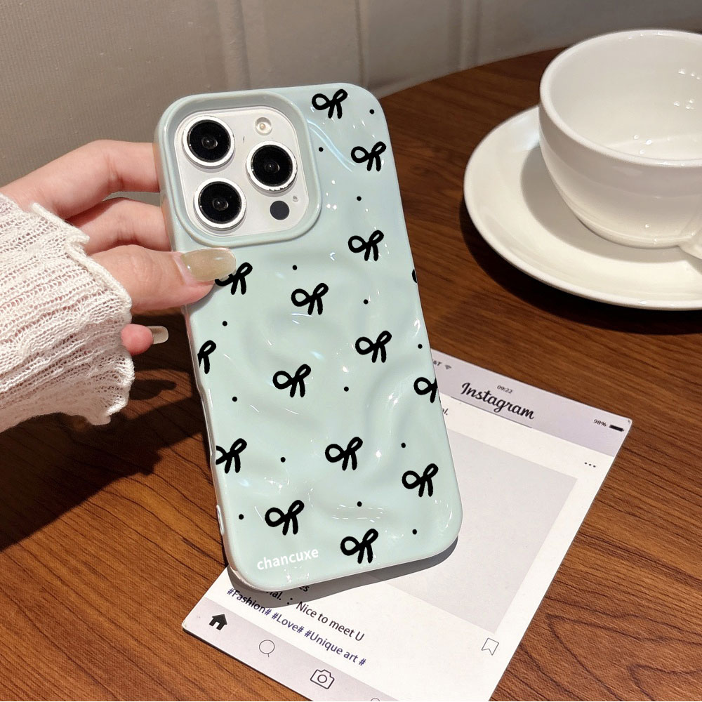 3D水波紋レッドハートプリントiPhoneケース iPhon - Phone Cases Red のレビューと価格