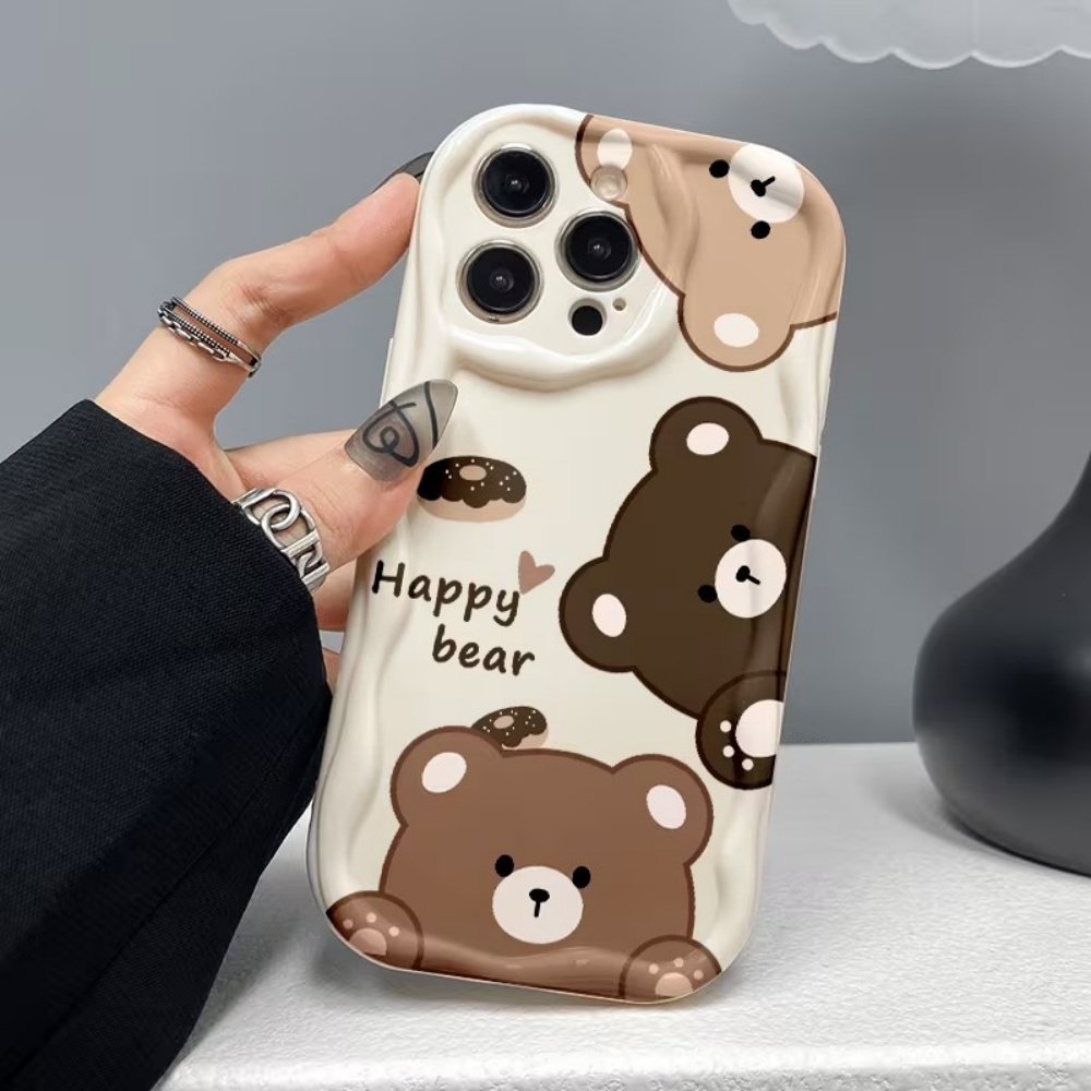 可愛いクマとクールな虎柄のスマホケース iPhone 17  - Phone Cases Xr Cute のレビューと価格